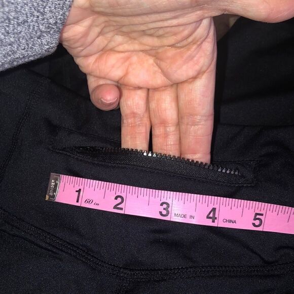 Betsy Johnson Performance Pants Color-block Neutrals Zip Compartment back waist. - Picture 6 of 17